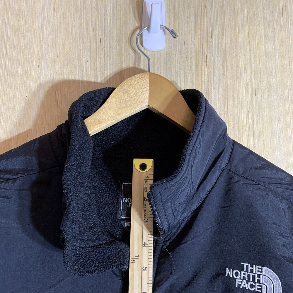 Vintage The North Face Sweater Large Black Long Sleeve Men's Zip Up Denali - Picture 9 of 15